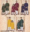 Father And Son Cotton Kurta Pajam-ISKFS19043917