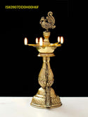 Brass Unique Peacock Diya-ISK0907DD0H00H6F