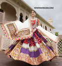 Digital Printed Maslin Cotton Lehenga With Blouse And Dupatta-ISKWNAV0610ALC042