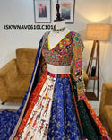 Digital Printed Butter Silk Lehenga With Blouse And Dupatta-ISKWNAV0610LC1016