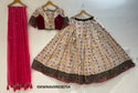 Patola Printed Cotton Lehenga With Blouse And Dupatta-ISKWNAV09038754